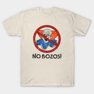 No Bozos 1983 Vintage T-Shirt